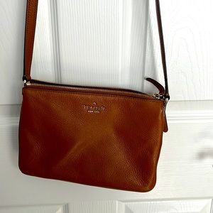 GUC Brown crossbody Kate Spade bag